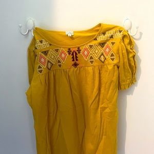 Yellow medium blouse